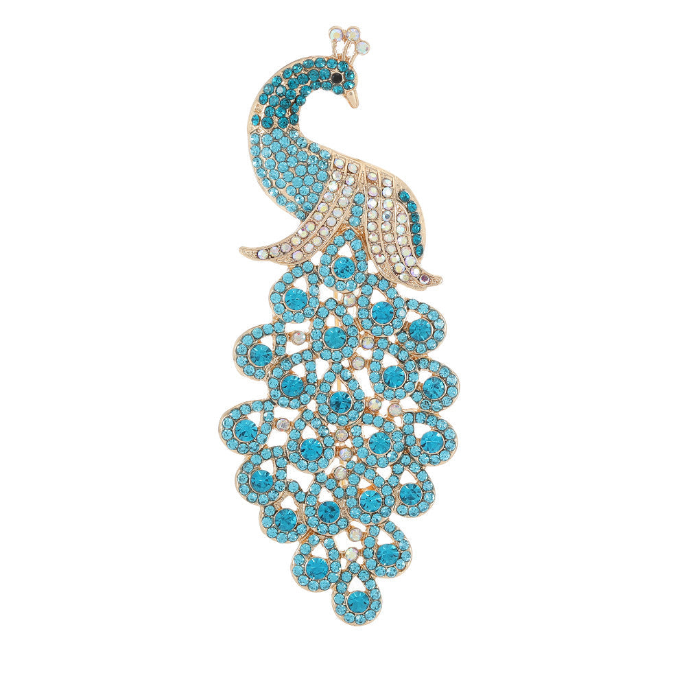 Best-selling Rhinestone Sea Turtle And Octopus Brooch