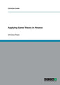 Applying Game Theory in Finance - Paperback
