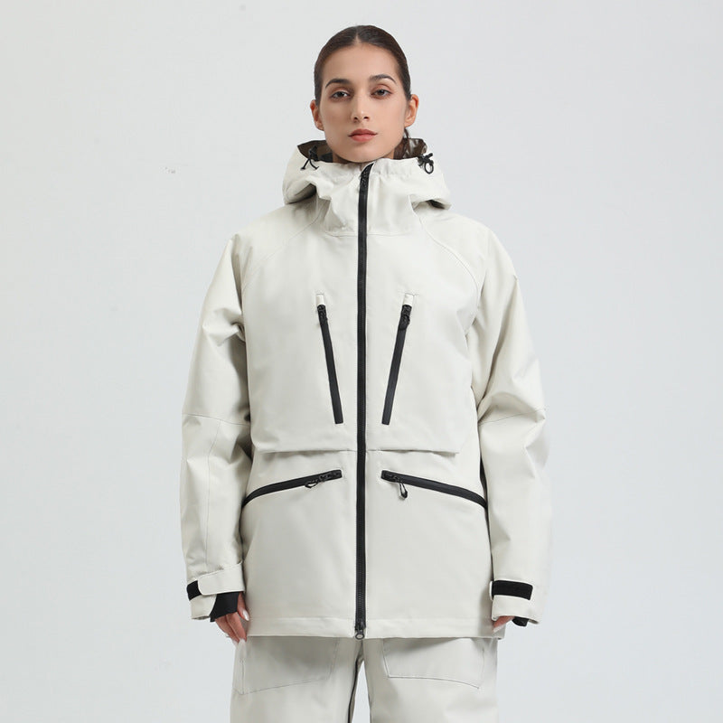 Womens Waterproof Fully Taped Snowboard Jacket