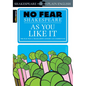 As You Like It: No Fear Shakespeare Side-By-Side Plain English - Paperback