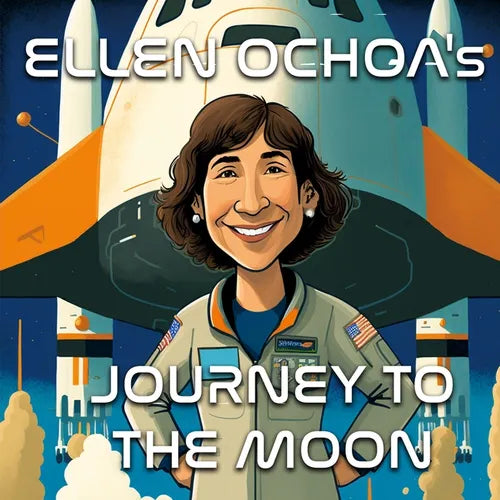 Ellen Ochoa's Journey to the Moon - A Bedtime Story about the First Hispanic Woman in Space - Paperback