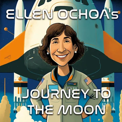 Ellen Ochoa's Journey to the Moon - A Bedtime Story about the First Hispanic Woman in Space - Paperback