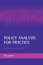 Policy Analysis for Practice: Applying Social Policy - Paperback