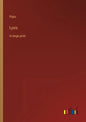 Lysis: in large print - Paperback