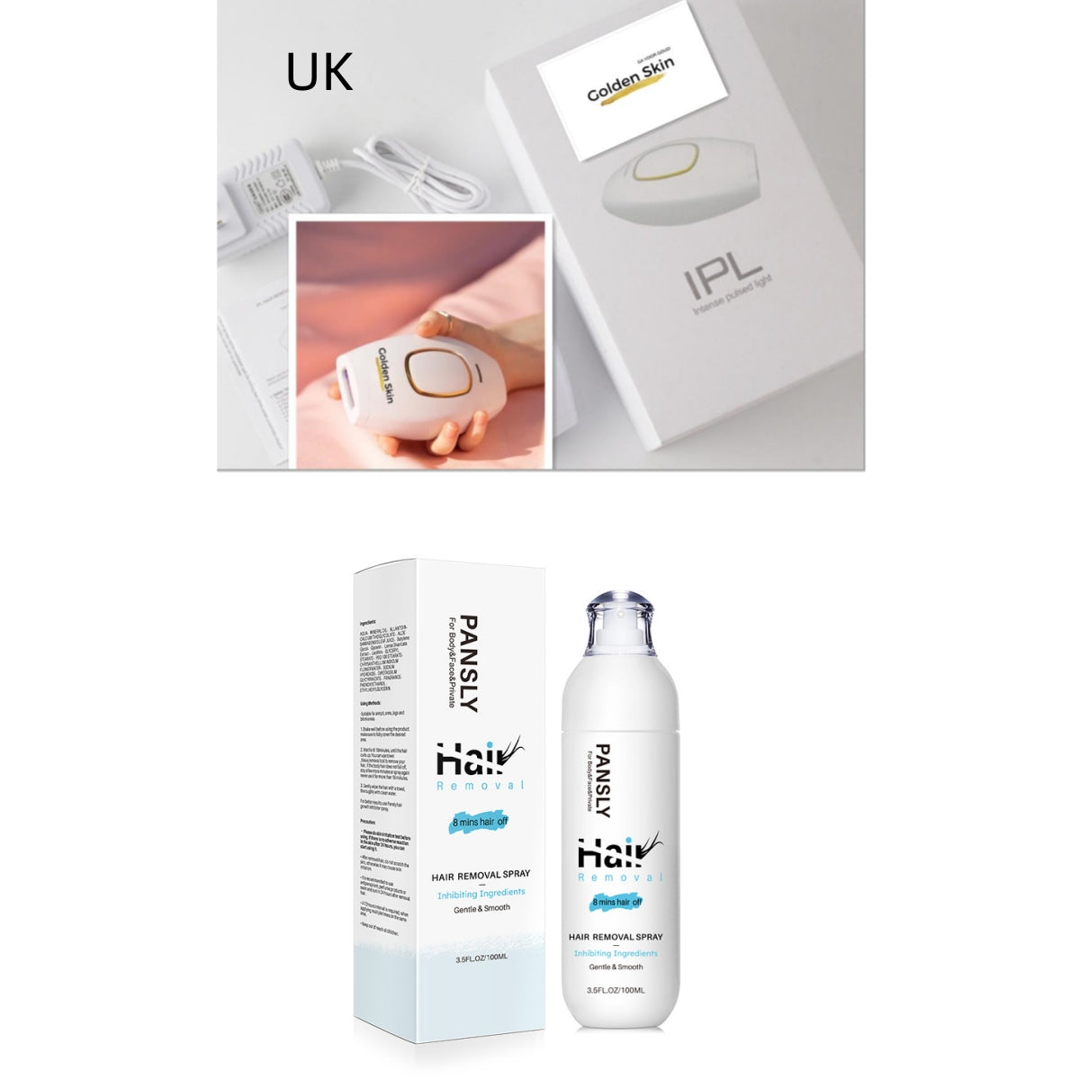 Two-in-one Hair Removal Cream For Face And Body
