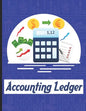 accounting ledgers for bookkeeping: Accounting General Ledge, sustained and long lasting tracking and record keeping Size:8.5"x11" in 100 - Paperback