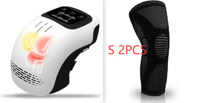 Intelligent Home Use Electric Intelligent Kneading Heating Knee Massager Rechargeable Pain Relief Infrared Laser Vibration Knee Massager