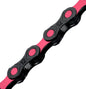 KMC DLC 12 Chain - 12-Speed 126 Links Black/Pink