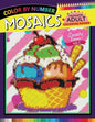 Dessert Lovers Mosaics Hexagon Coloring Books 2: Color by Number for Adults Stress Relieving Design - Paperback