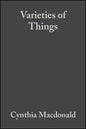 Varieties of Things: Foundations of Contemporary Metaphysics - Paperback