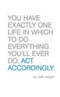 Act Accordingly: A Philosophical Framework - Paperback