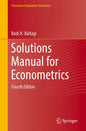 Solutions Manual for Econometrics - Paperback