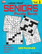 SENIORS Puzzle Book: 120 variety puzzles specially designed for adults - Paperback