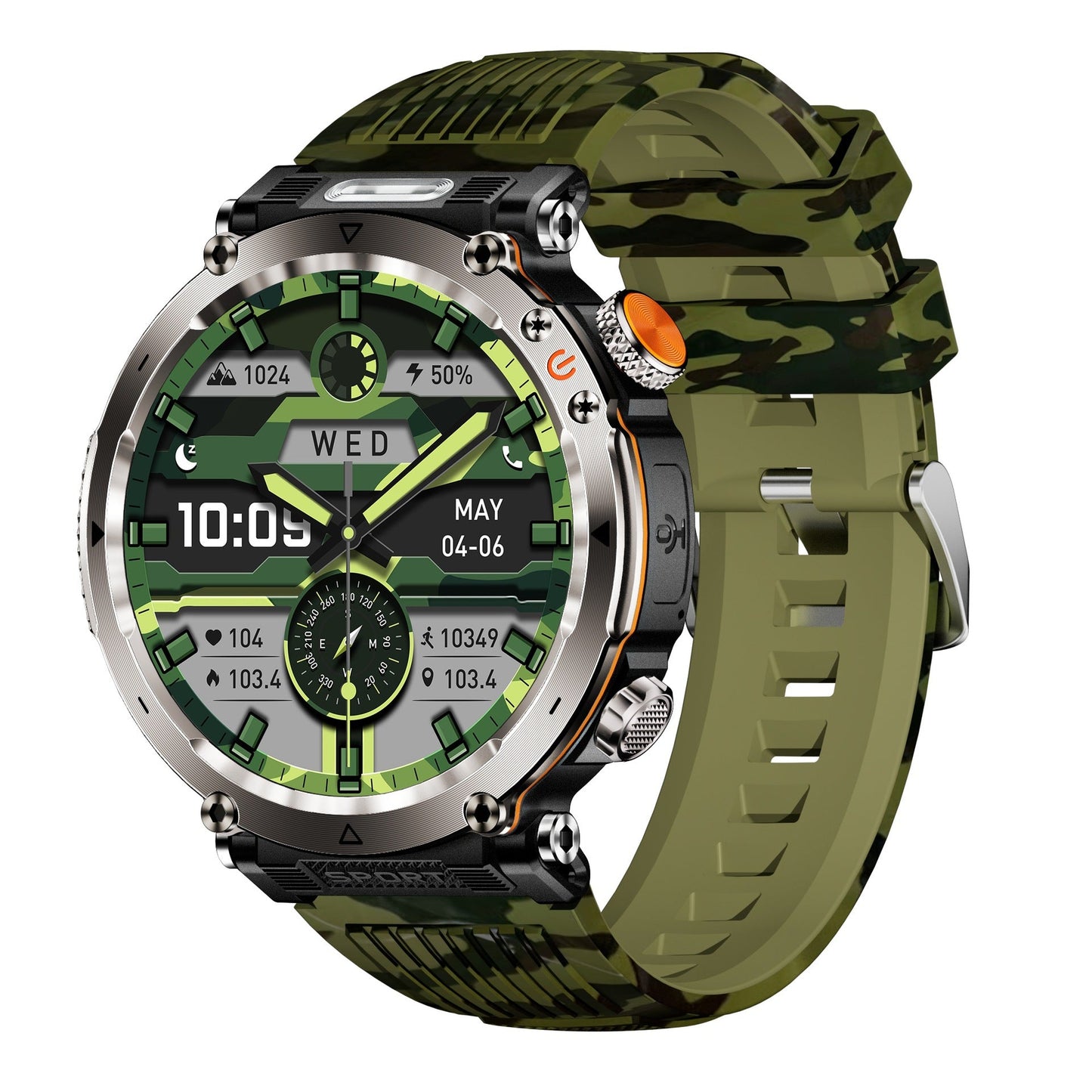 Cross-border Bestseller HT30 Outdoor Sports Waterproof Bluetooth Call Message Alerts LED Light Illumination Smartwatch