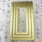 Brass Calligraphy Weight Brush and Paper Scale