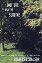 Solitude and the Sublime: The Romantic Aesthetics of Individuation - Paperback