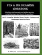 Pen and Ink Drawing Workbook Vol 5: Learn to Draw Pleasing Pen & Ink Landscapes - Paperback