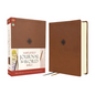 Amplified Journal the Word Bible, Leathersoft, Brown: Reflect, Take Notes, or Create Art Next to Your Favorite Verses - Imitation Leather