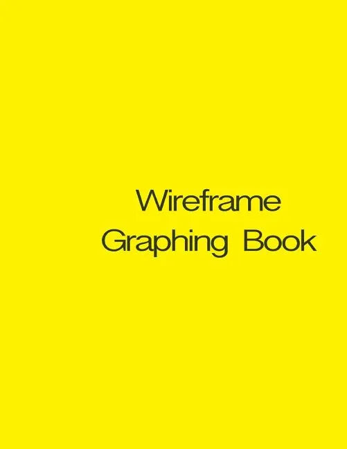 Wireframe Graphing Book - Paperback