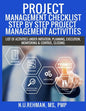 Project Management Checklist-Step By Step Project Management Activities: List of activities under Initiation, Planning, Execution, Monitoring & Contro - Paperback