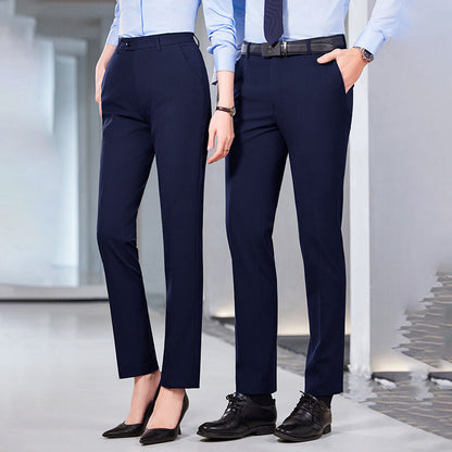 High-waisted Tailored Draping Formal Trousers That Flatter
