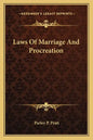 Laws of Marriage and Procreation - Paperback