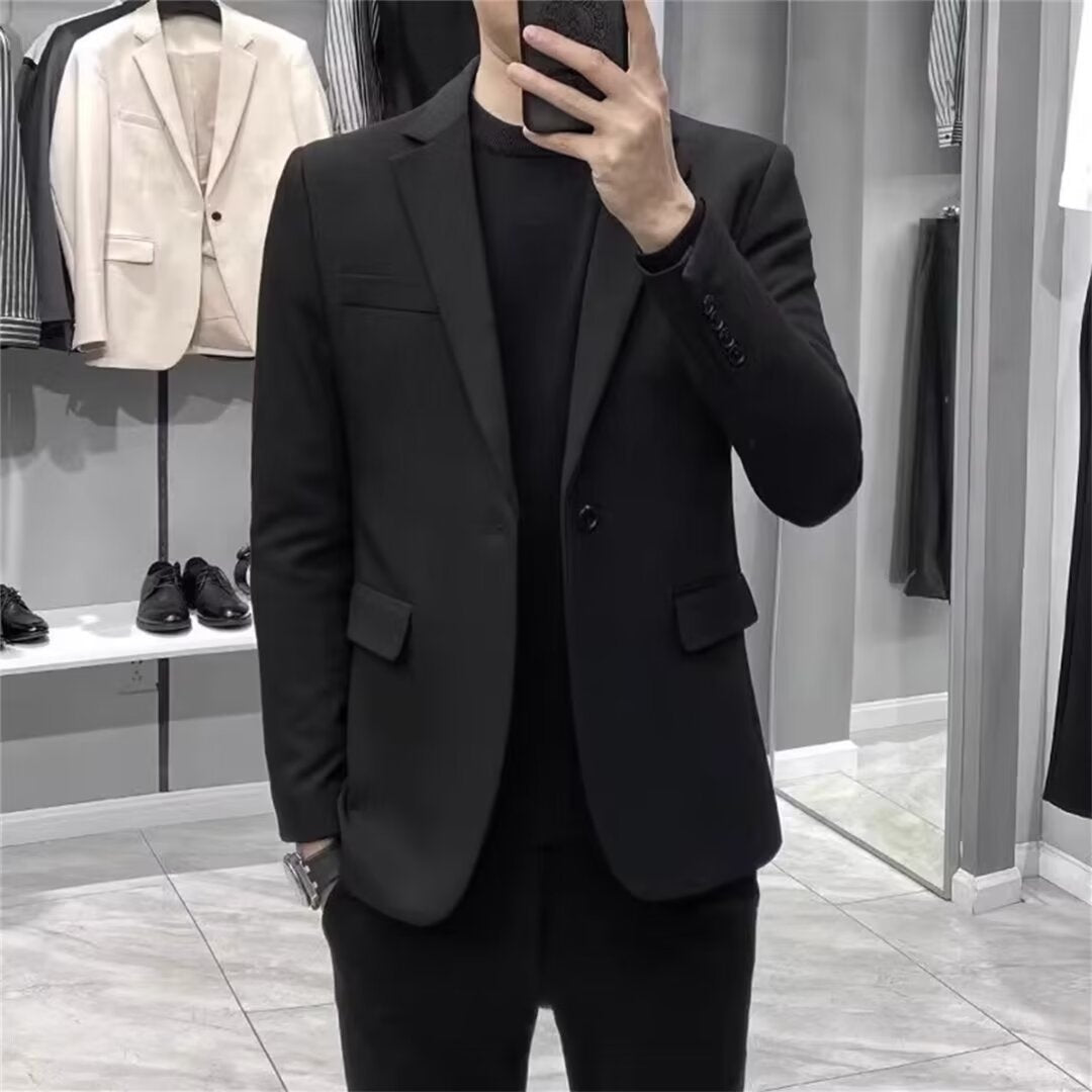 Spring Autumn New Men's Suit Jacket Coat
