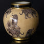 Yellow Orchid Fortune‑Bringing Vase – Treasure Basin Cornucopia