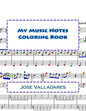 My Music Notes Coloring Book - Paperback