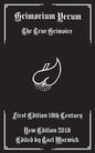 Grimorium Verum: The True Grimoire - Paperback