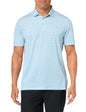 adidas Mens Ultimate365 Mesh Print Polo SEBLBUIvory