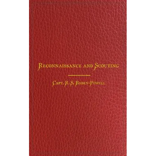 Reconnaissance and Scouting - Paperback