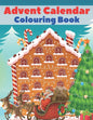 Advent Calendar Colouring Book: 24 Numbered Christmas Colouring Pages for Toddlers and Preschoolers - This Activity Book Is Perfect Gift for Christmas - Paperback