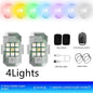 Waterproof Remote Control Motorcycle Flashing Lights UAV Outdoor Lighting Lamp