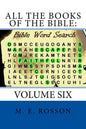 All the Books of the Bible: Bible Word Search: Volume Six - Paperback