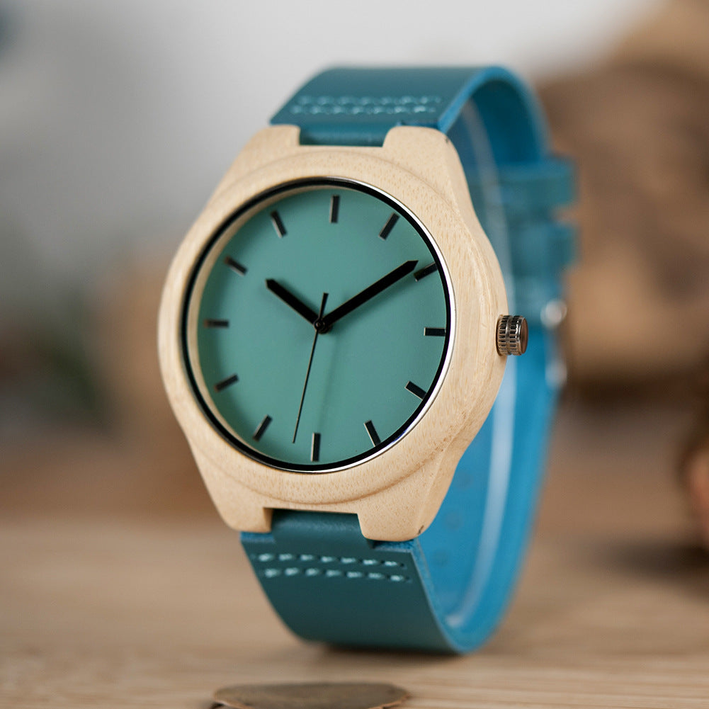 F20 Classic Wooden Analog Quartz Watch