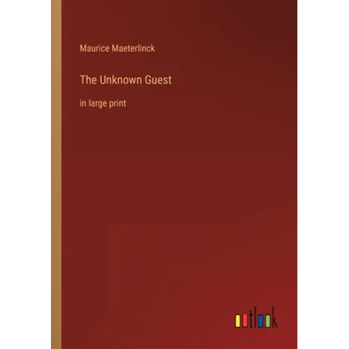 The Unknown Guest: in large print - Paperback
