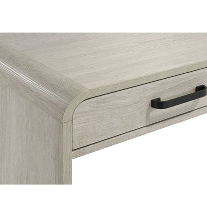 Writing Desk With Dual Drawers, Home Office Furniture - Antique White