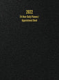 2022 24-Hour Daily Planner/ Appointment Book: Dot Grid Design (One Page per Day) - Hardcover