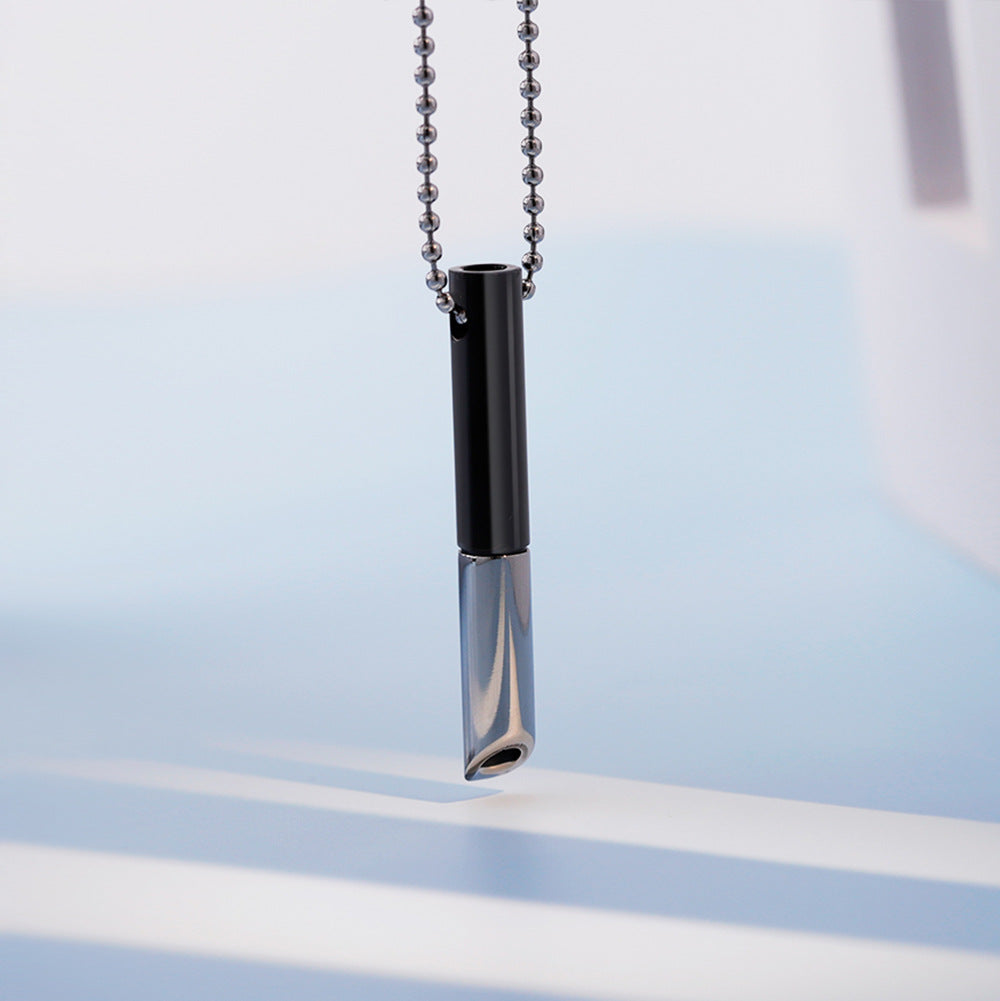 Breath Necklace – Meditation & Stress Relief Pendant with Adjustable Cord