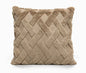 Plush Solid Color Sofa Pillowcase Living Room Cushion
