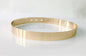 Fashion Mirror Belt With Built-in Buckle Decoration
