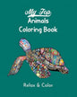 My Top Animals Coloring Book - Relax and Color: Stress Relieving Designs, Over 50 Incredible Designs to Color! - Paperback