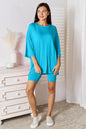 Soft Rayon Lounge Set with 3/4 Sleeves