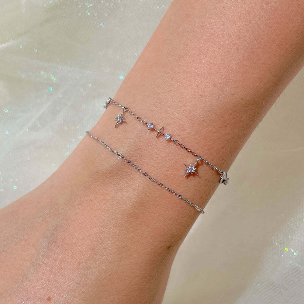Pendant Bracelet Stainless Steel Anklet Fashionable And Trendy Womens Jewelry