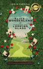 Alice in Wonderland and Through the Looking-Glass (Illustrated) (Deluxe Library Edition) - Hardcover