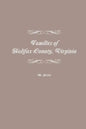 Families of Halifax County, Virginia - Paperback