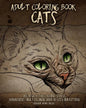 Adult Coloring Book Cats: Relax with this Calming, Stress Managment, Adult Coloring Book of Cats and Kittens - Paperback