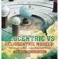 Geocentric vs Heliocentric Models! Theories of Galileo, Copernicus and Kepler Solar System Grade 6-8 Earth Science - Hardcover
