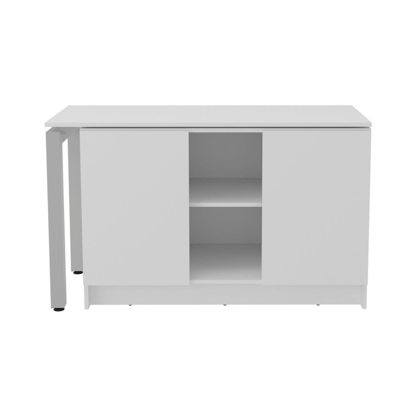 Rotable Desk 72-Inch Wide or Compact, Adjustable Workstation Two Directions